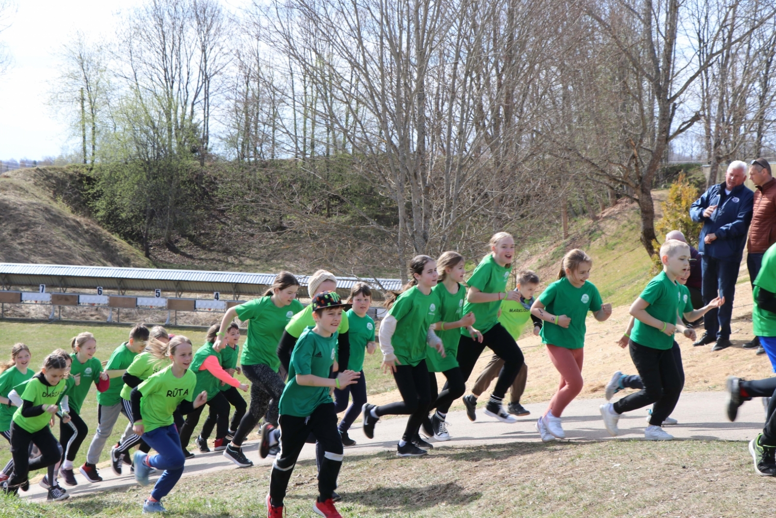 Attēls: Atklāj Gulbenes slēpošanas – biatlona trases šautuvi 21.04.2023. 