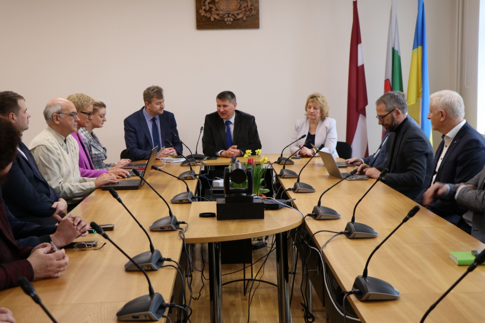 Attēls: VARAM ministrs Gulbenē 31.03.