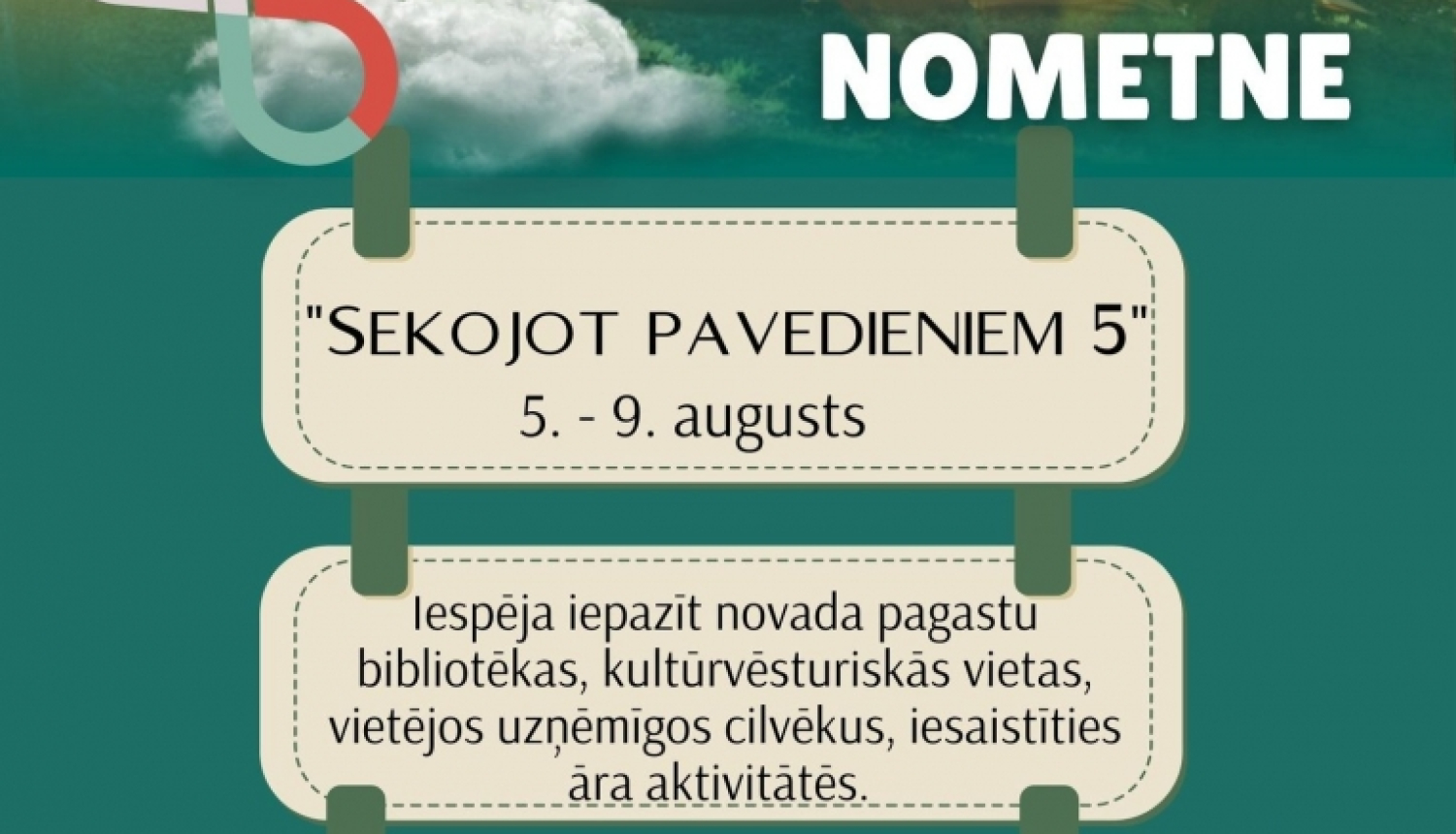 Attēls: Nometne "Sekojot pavedieniem 5"