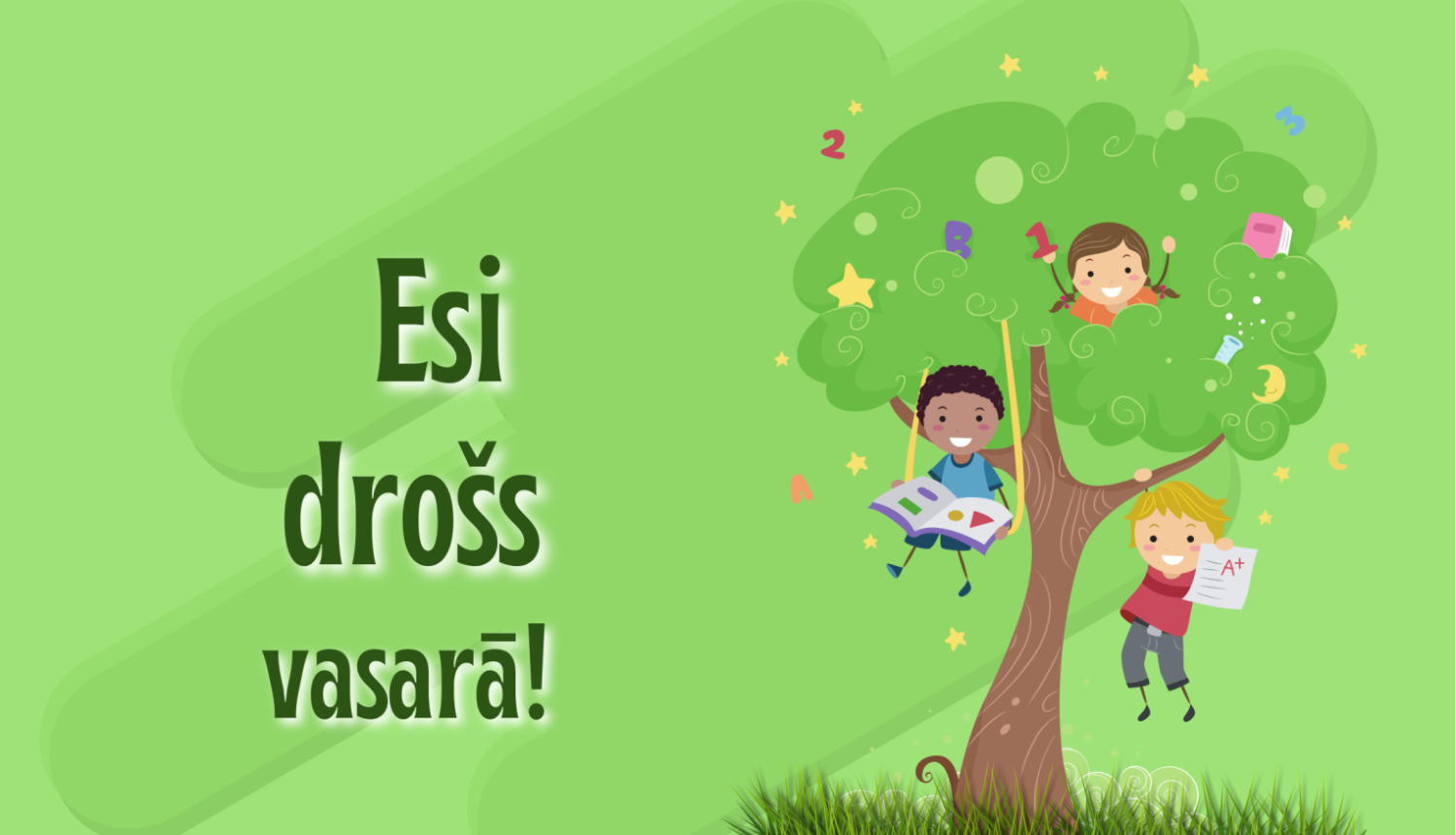 Esi drošs vasarā