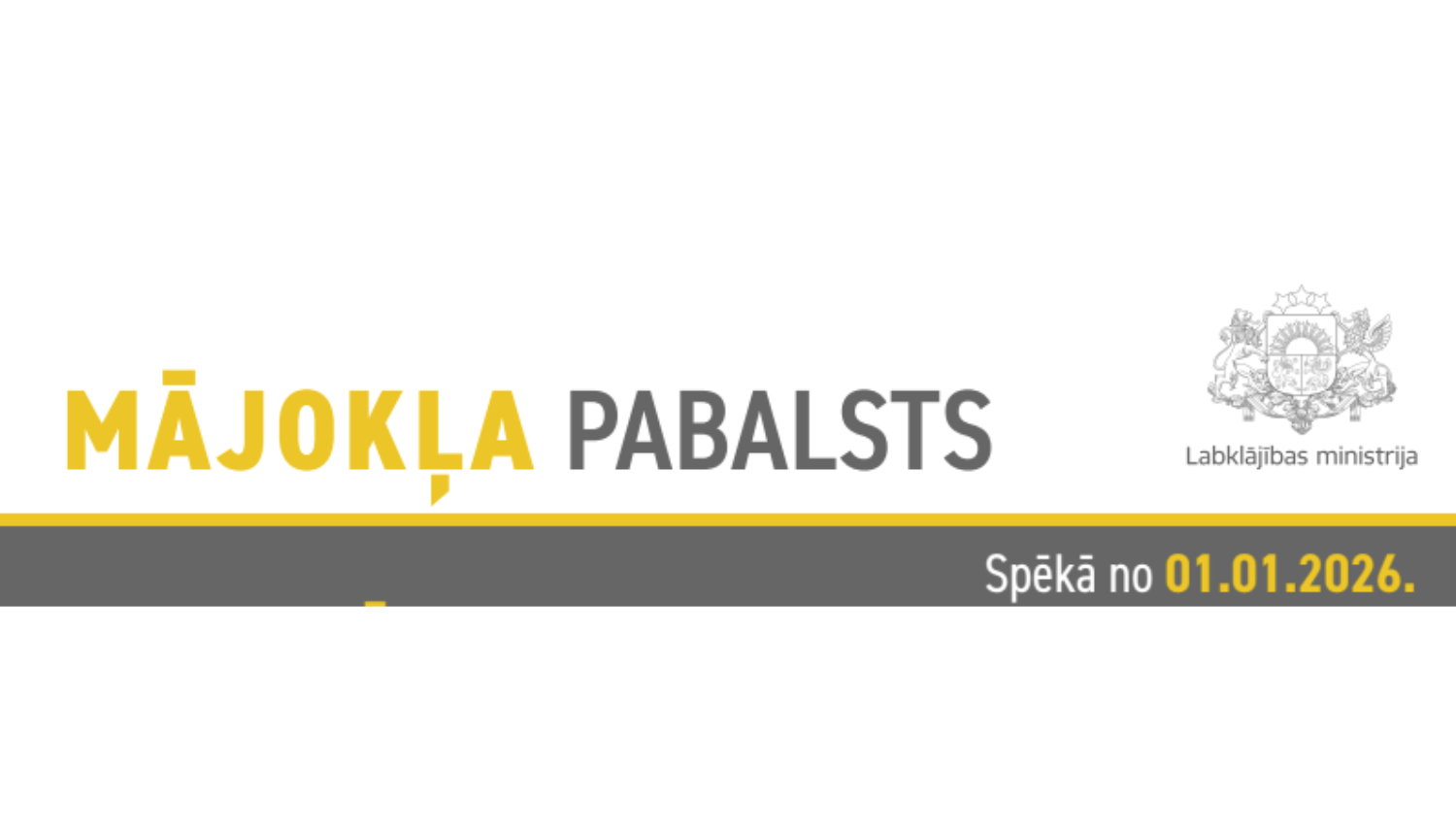 attēls: mājokļa pabalsts 2026