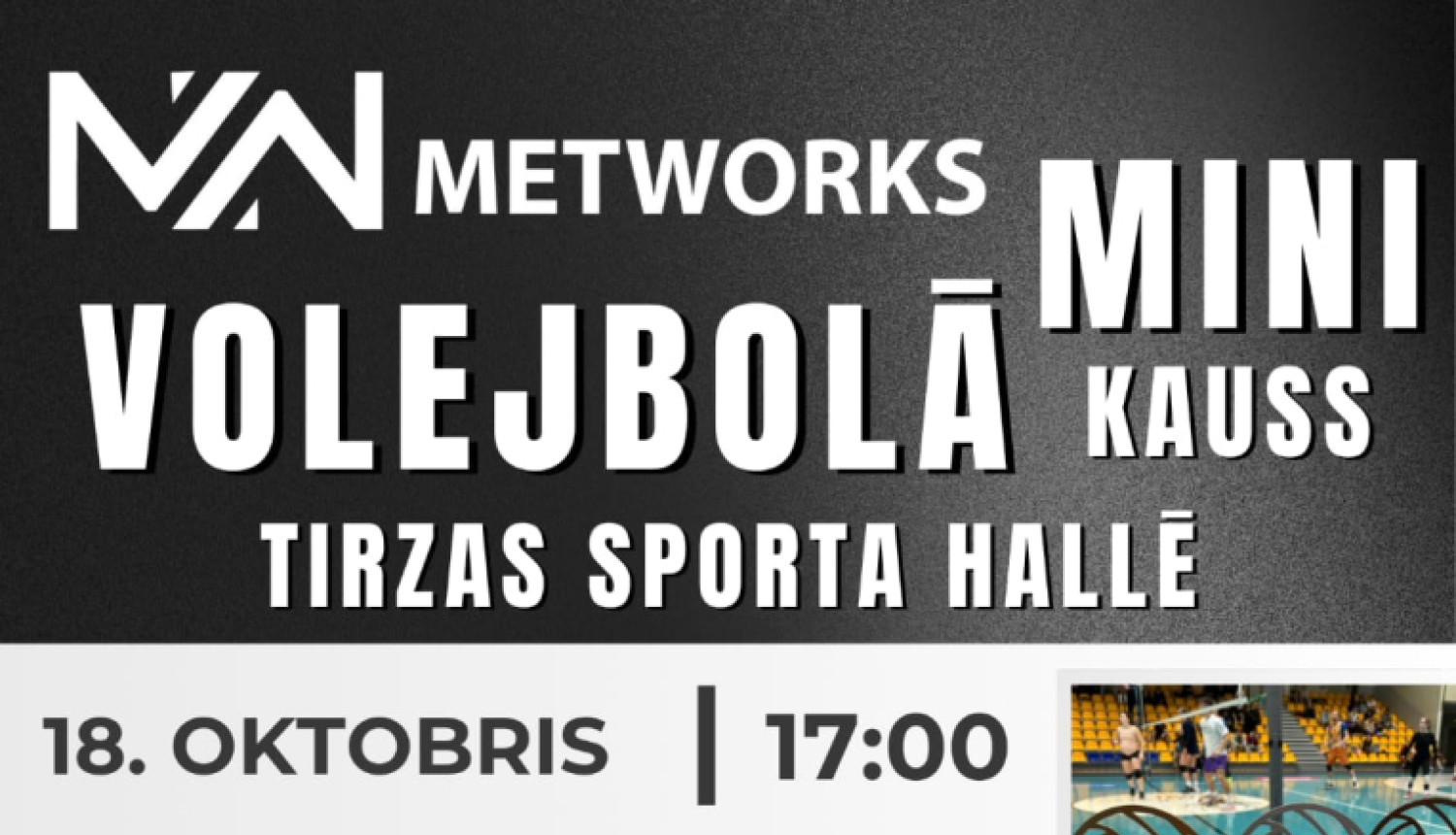 Nakts turnīrs volejbolā