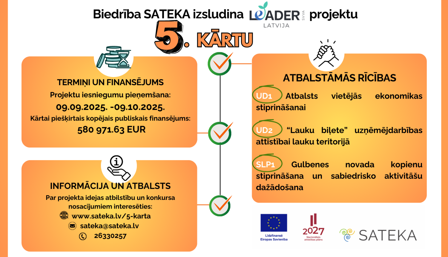 Sateka, 5.kārta