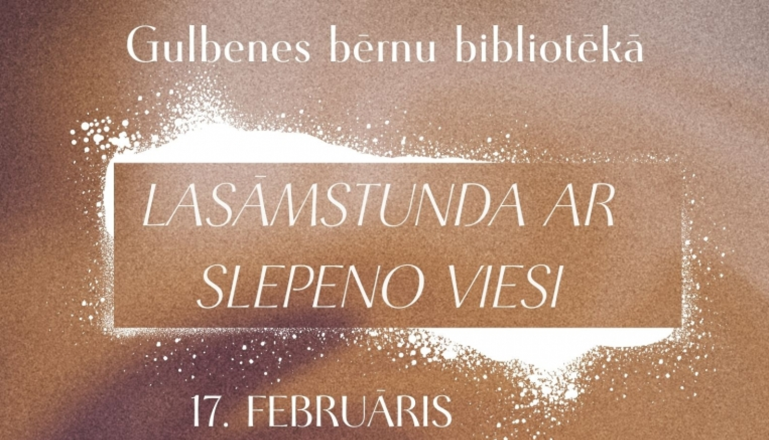 17.februārī plkst.11.00 turpināsim iepazīties ar mūsu darbīgajiem un talantīgajiem novada iedzīvotājiem
