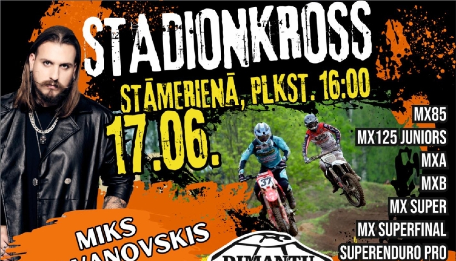 Dimantu kauss stadionkrosā