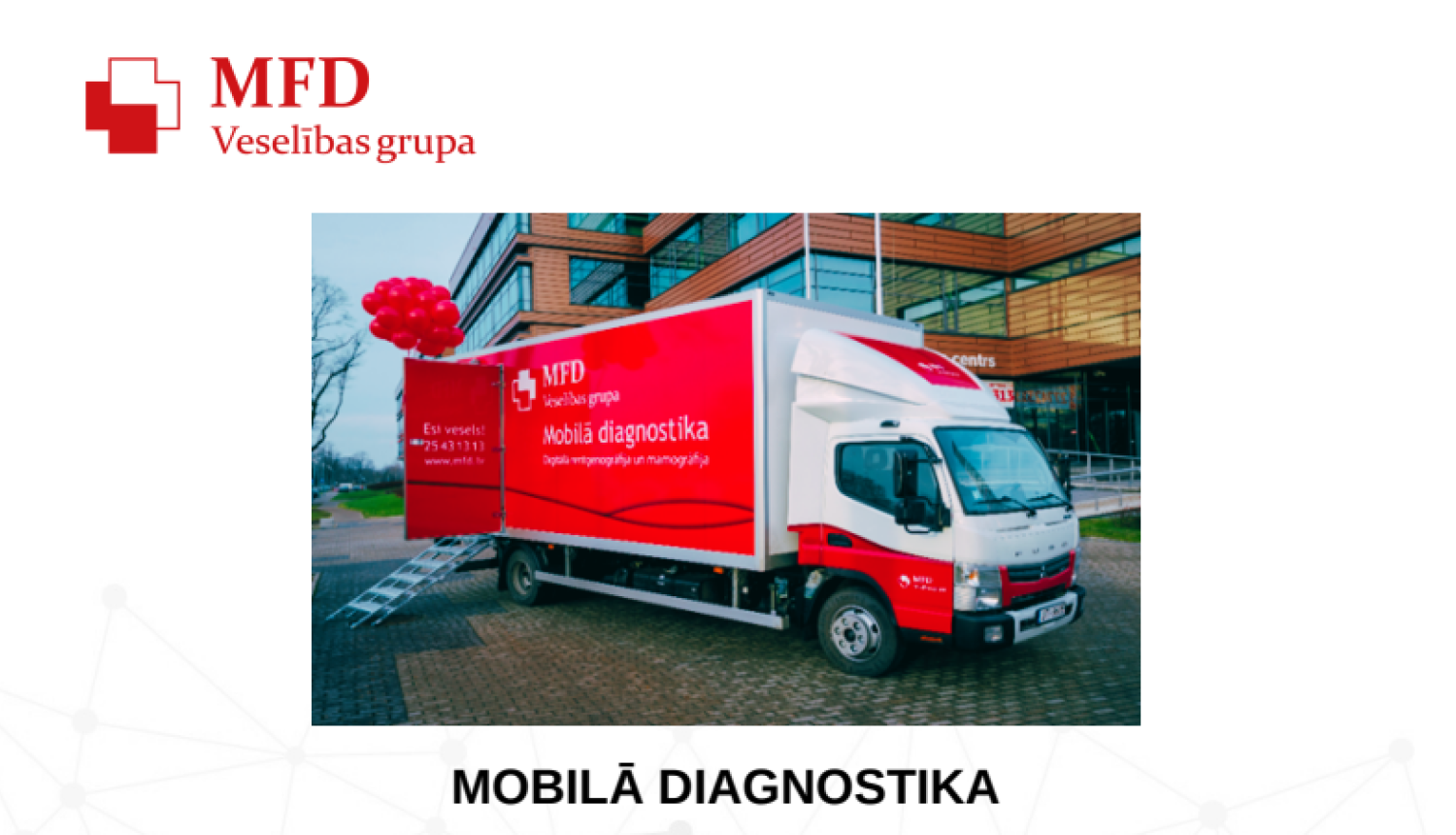 Attēls: Mobilā diagnostika Gulbenē 03.12.