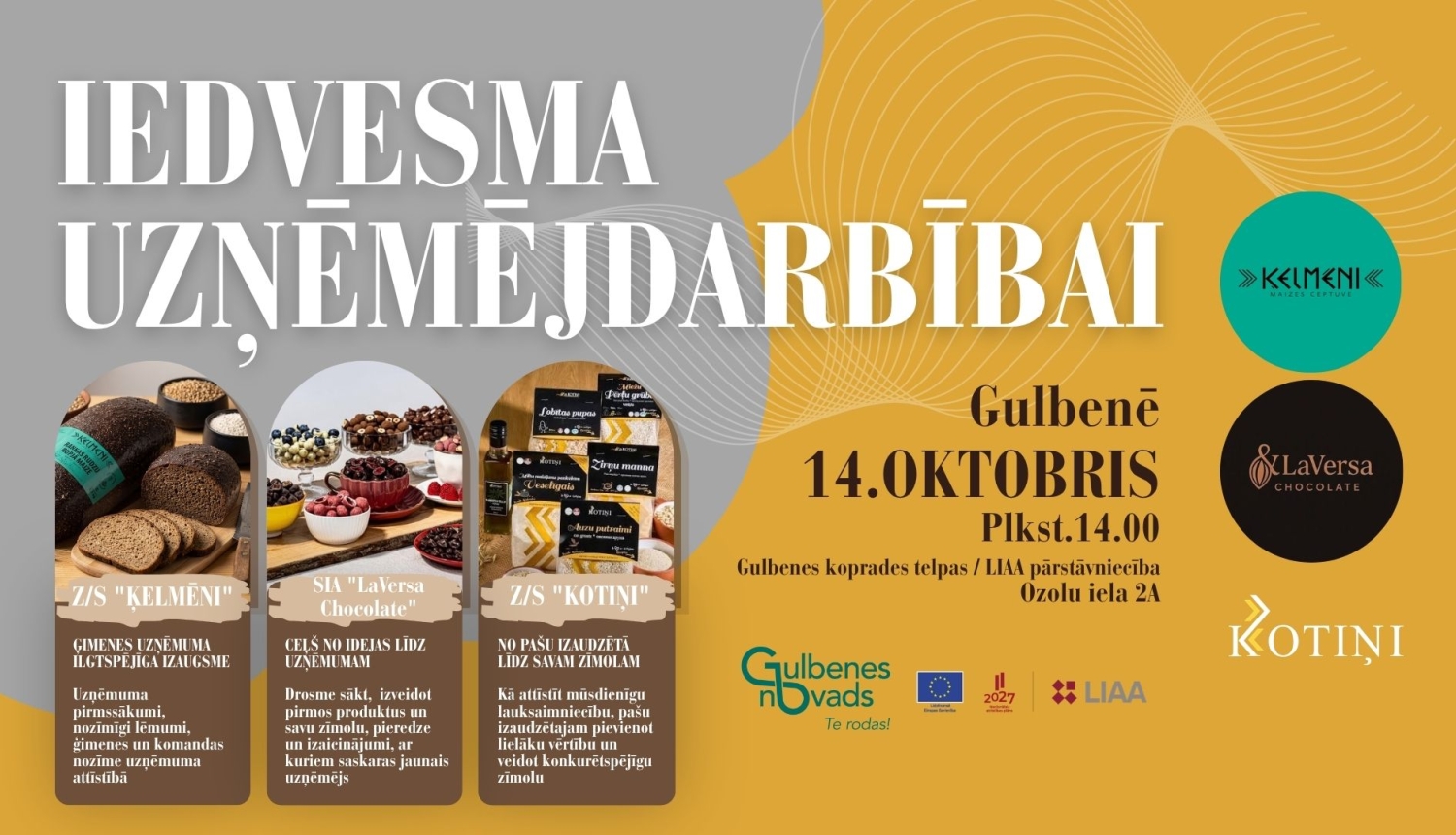 Attēls: Gulbenē uzņēmēji dalīsies savā pieredzē
