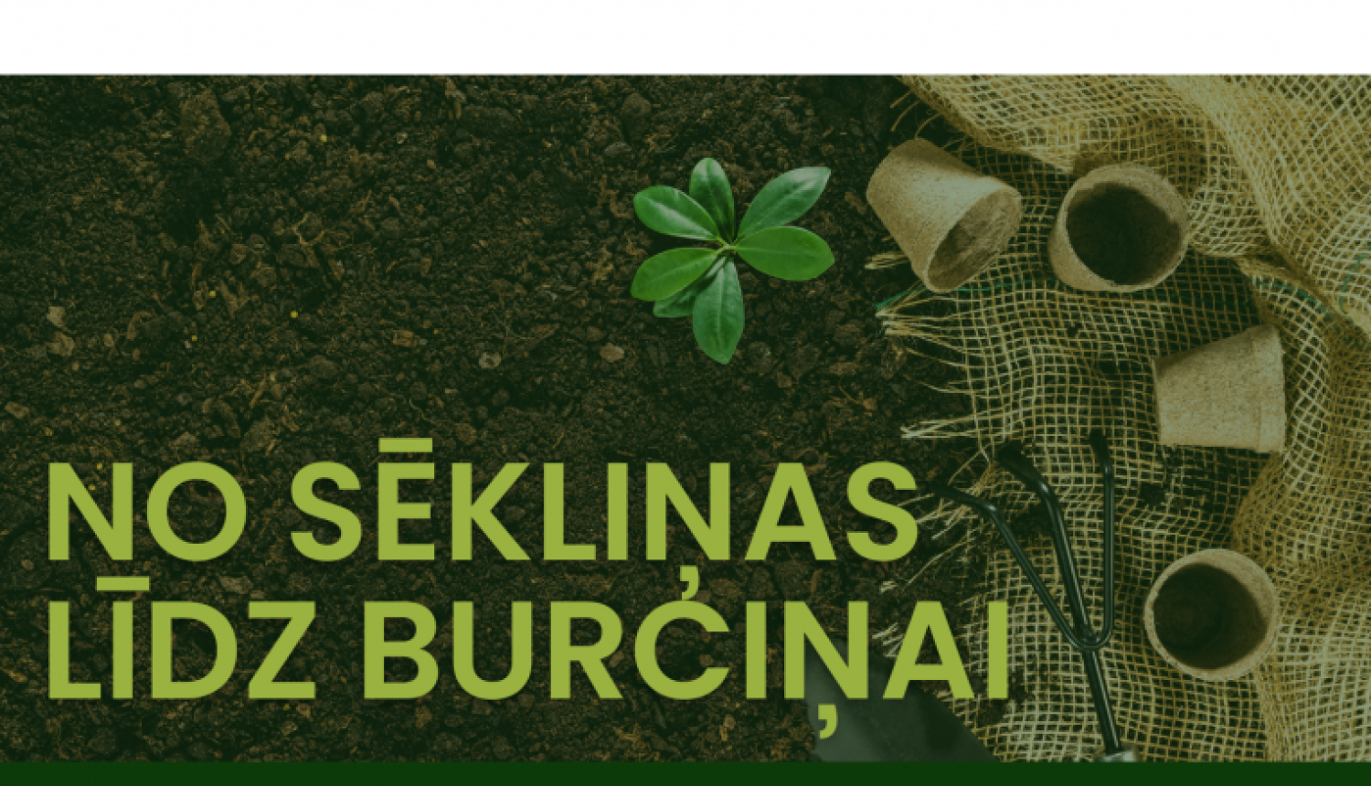 No sēkliņas līdz burciņai. Jana un Laura Igaviņas no Lejasciema pagasta aicina 28.februārī plkst. 17.30 uz sarunu par to, kā gudri un praktiski saimniekot, improvizēt piemājas dārzā 