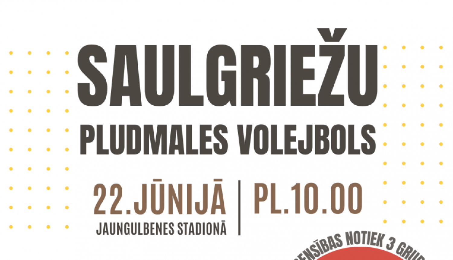 Saulgriežu volejbols