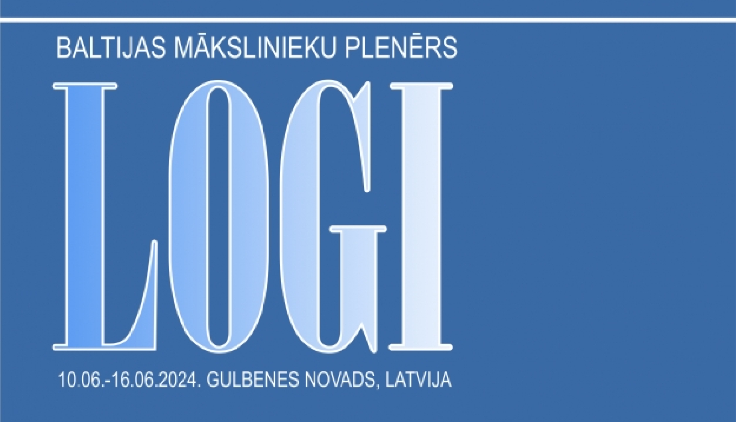Attēls: Baltijas valstu mākslinieku plenērs   “LOGI”