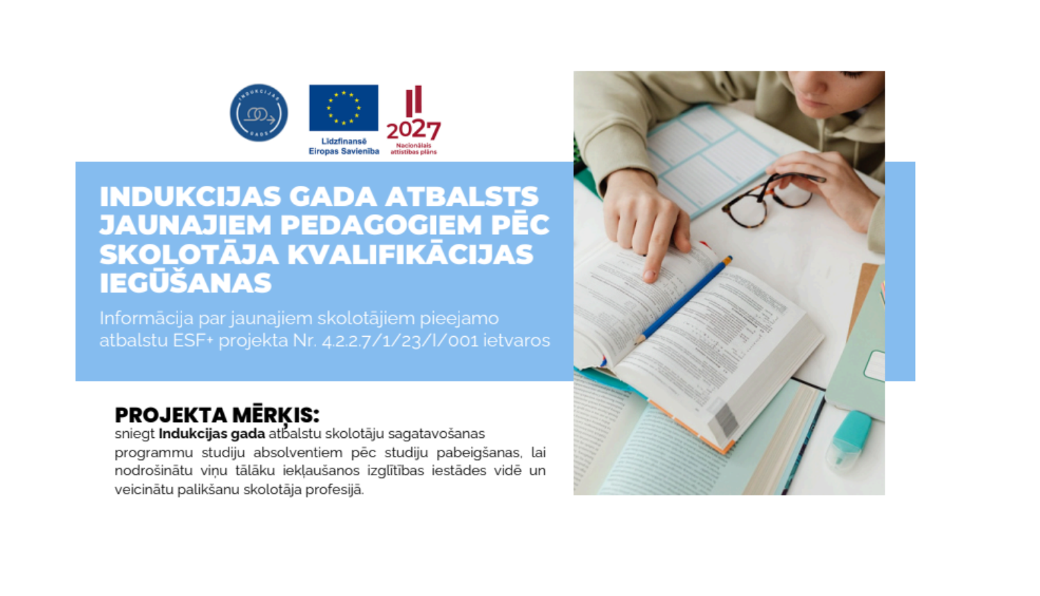 Attēls:  Indukcijas gada atbalsts