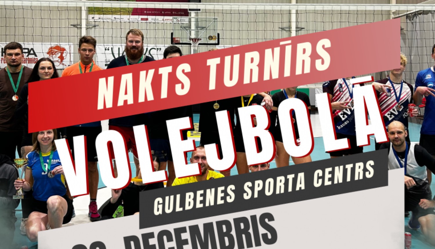 Nakts turnīrs volejbolā
