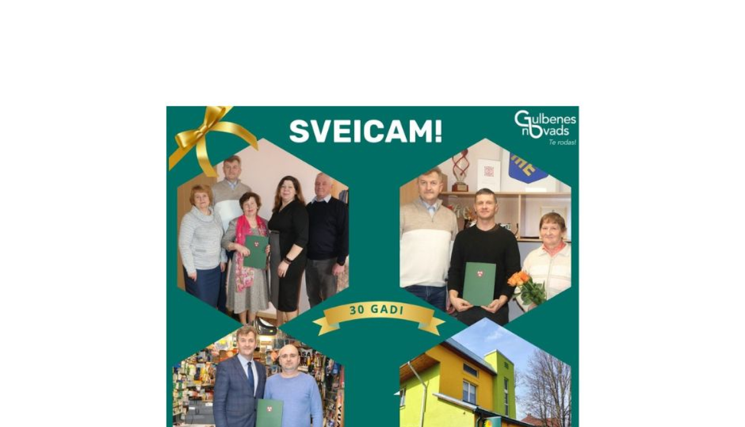 Gulbenes novada uzņēmēji, kas svin jubileju