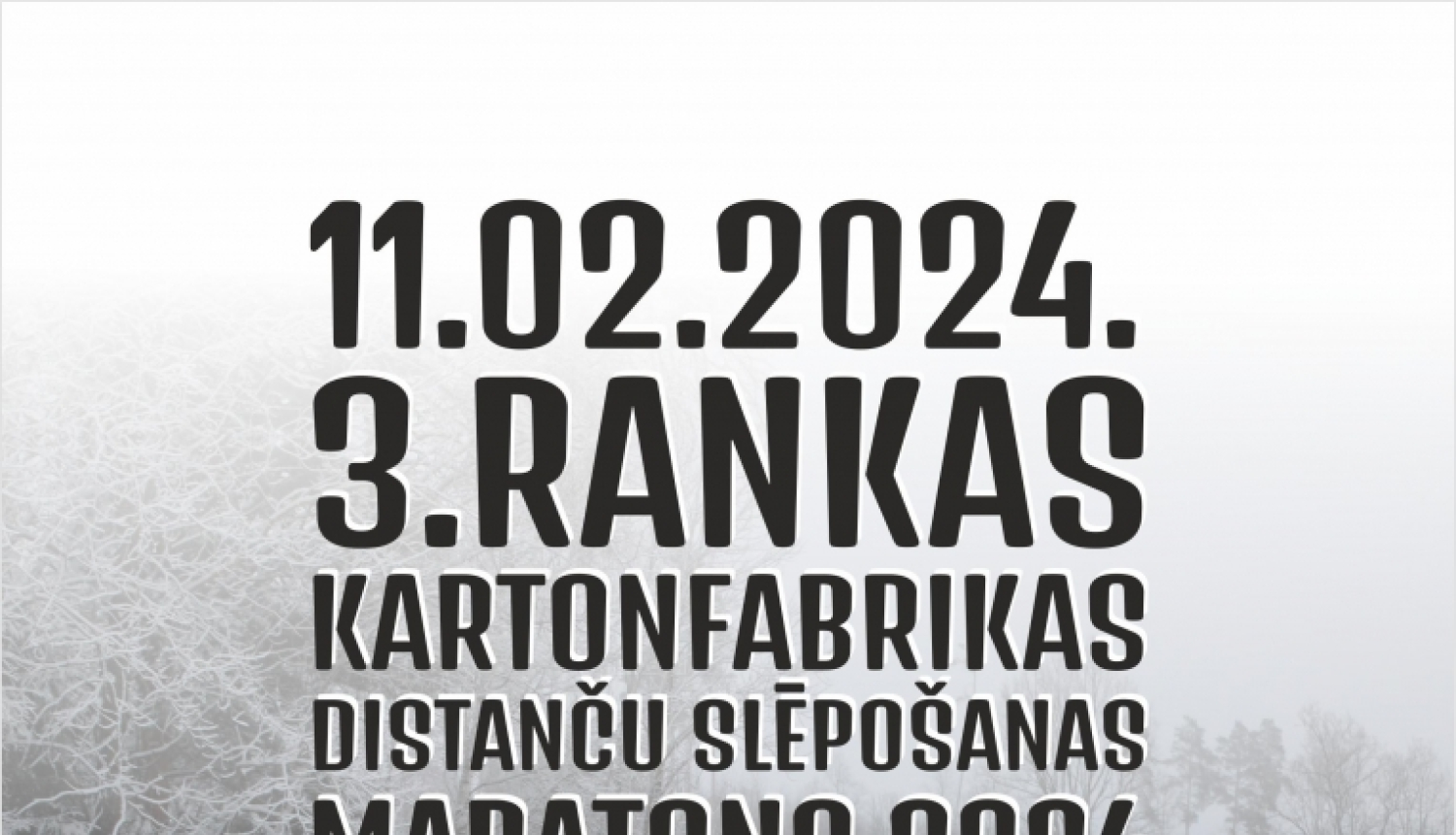 slēpošanas maratons