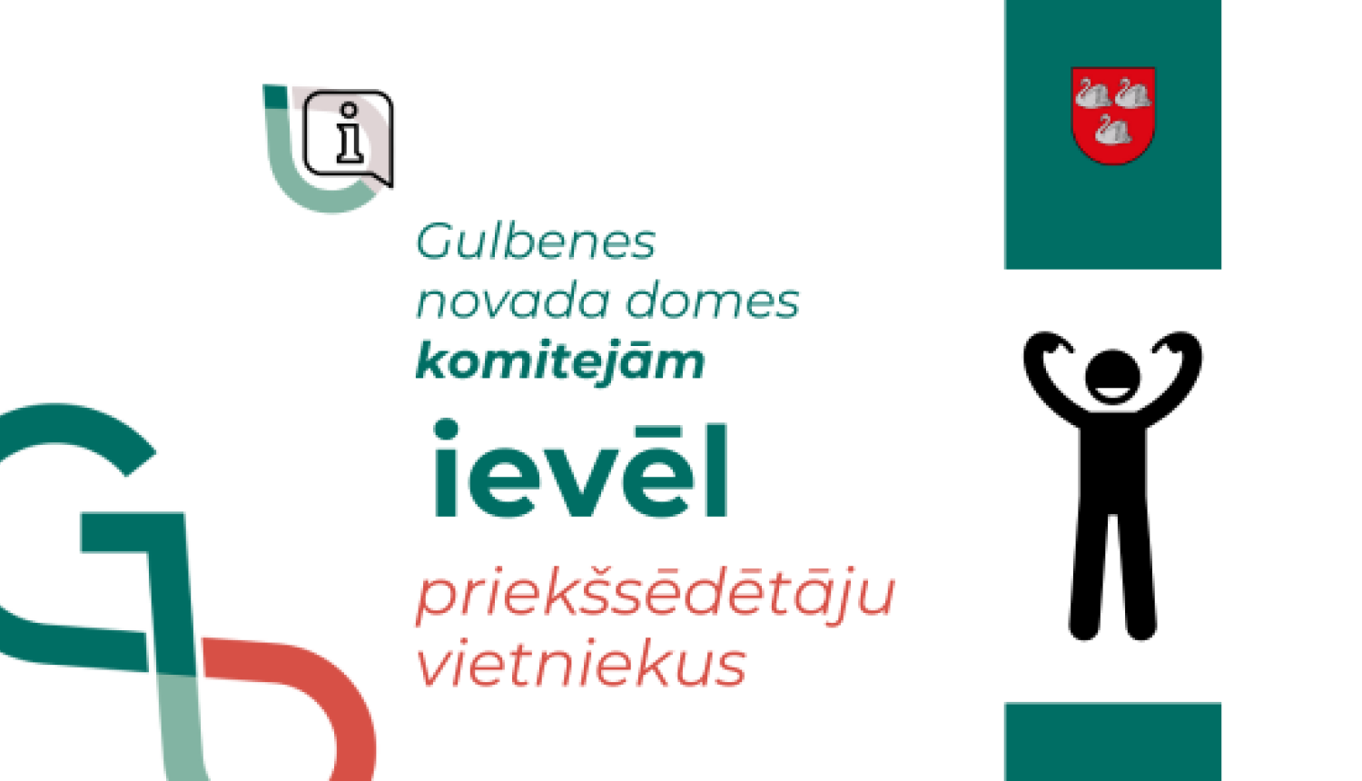 Attēls: Ievēl Gulbenes novada domes komiteju priekšsēdētāju vietniekus
