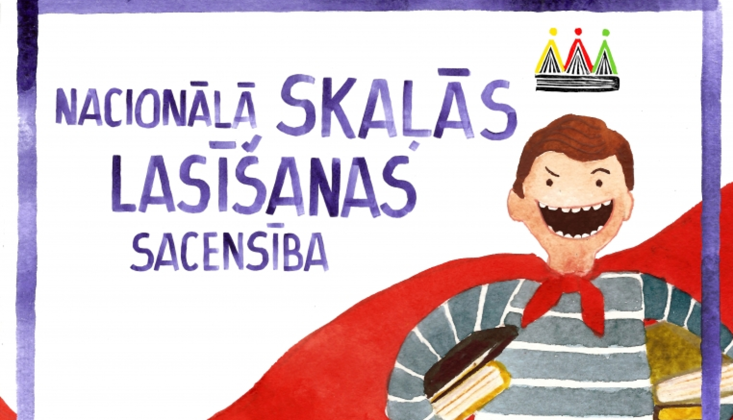 Attēls: Skaļās lasīšanas sacensības Reģionālais fināls 