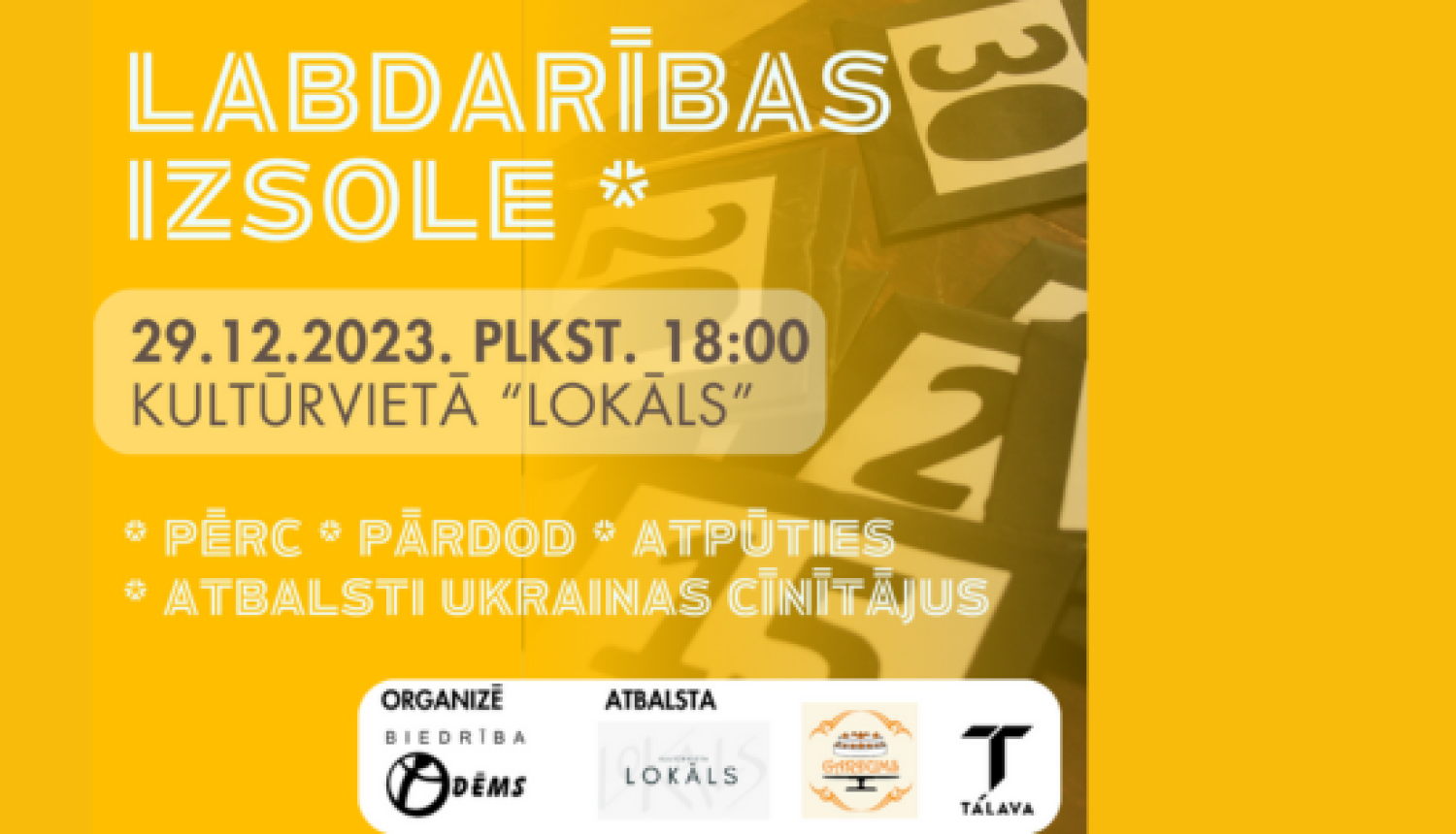 Attēls: Labdarības izsole ukrainas cīnītāju atbalstam