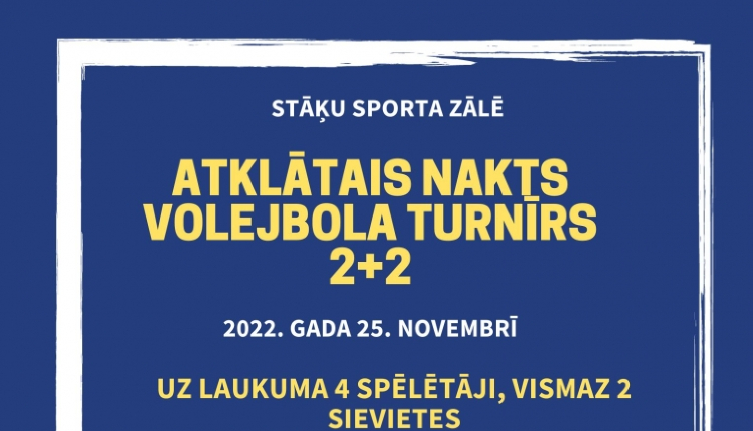 Atklātais nakts volejbola turnīrs
