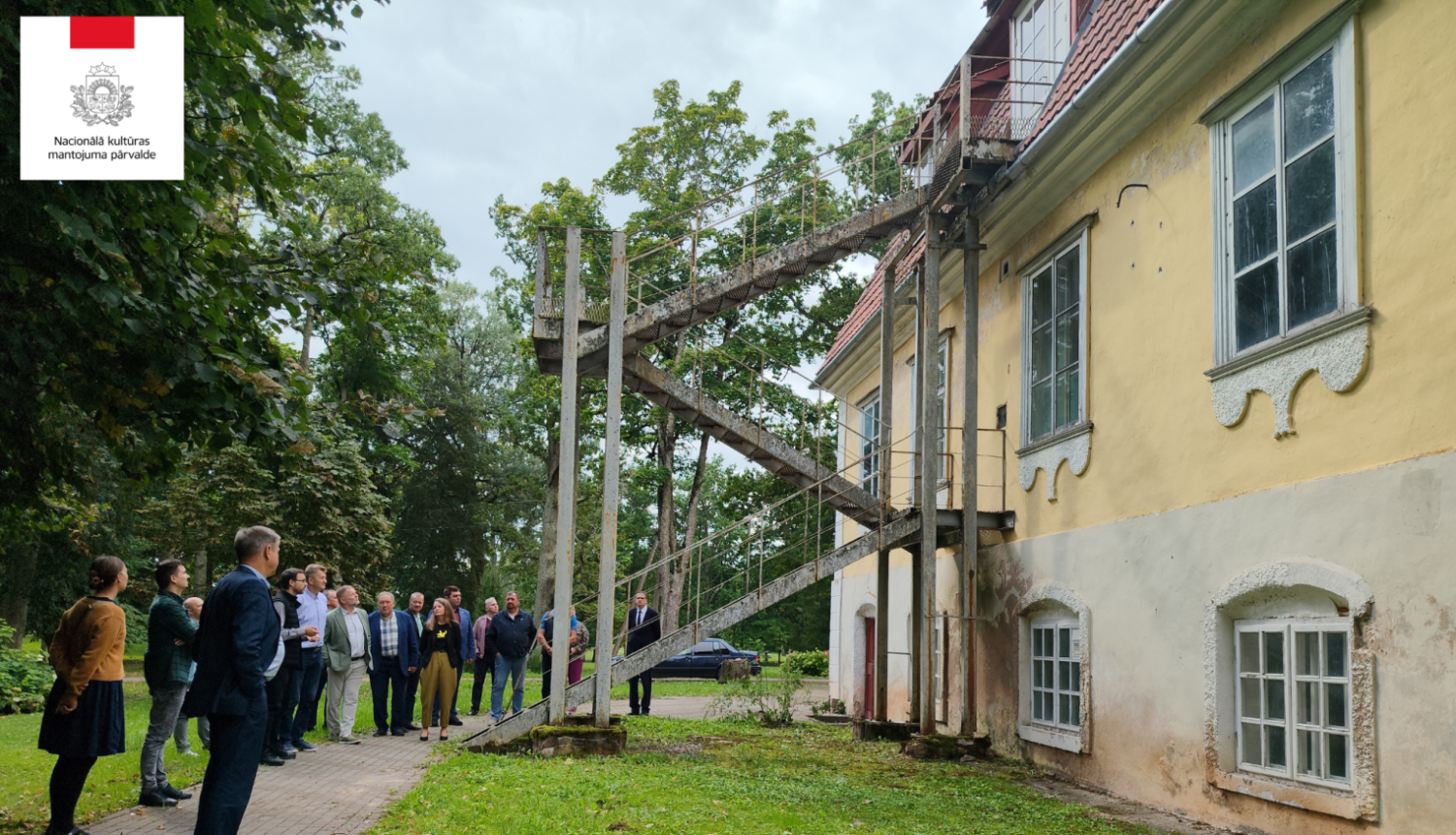 Attēls: Projektā apzina Beļavas muižas kungu mājas tehnisko stāvokli