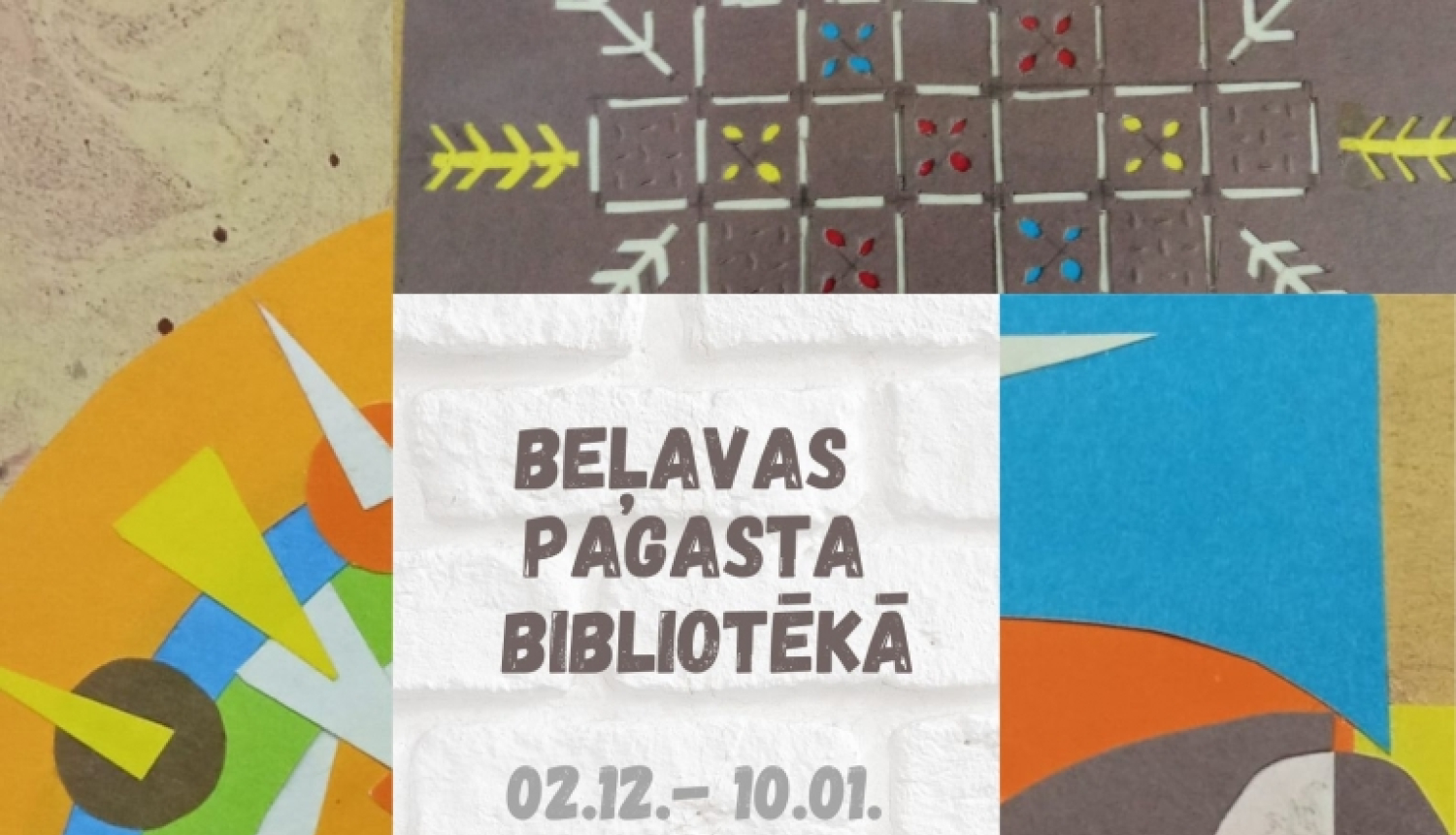 Beļavas pagasta bibliotēkā Viļa Graša izstāde