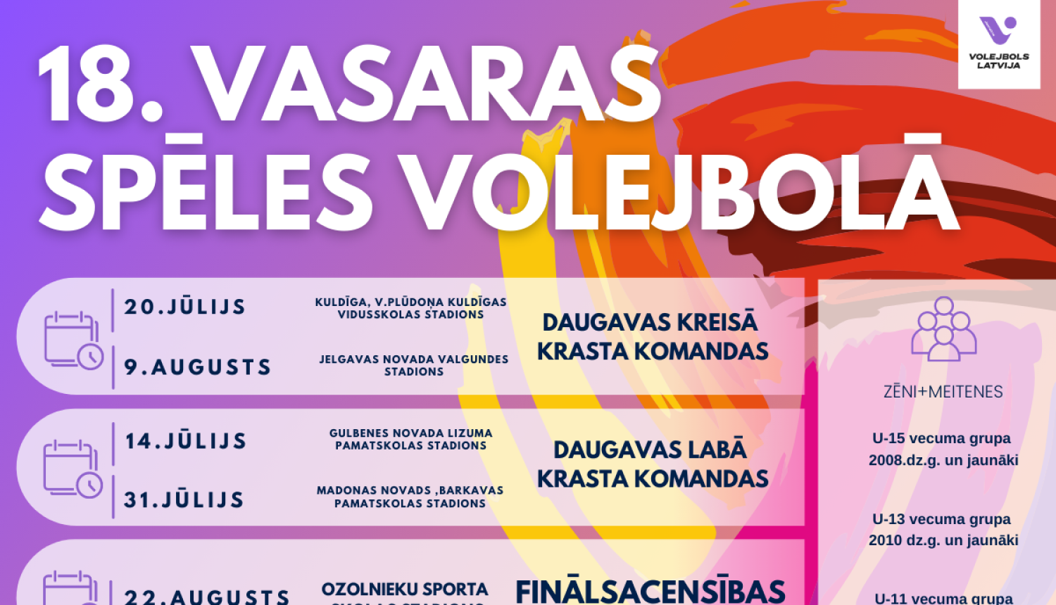 Vasaras spēles volejbolā