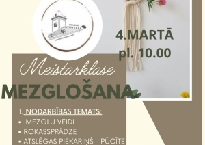 Mestarklase mezglošanā Druvienā