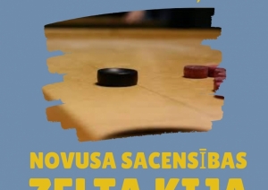 Ozolkalna kultūras un sporta centrā "Zīļuks" novusa sacensības "Zelta kija