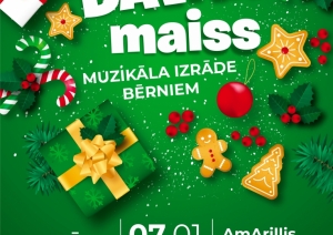 Attēls par muzikālo izrādi bērniem Stāķos