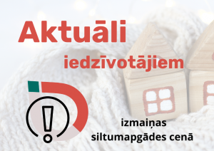 Attēls: aktuāli par siltumapgādes cenu izmaiņām ar 01.10.2023