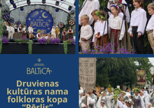 Attēls: novada kolektīvi piedalījās starptautiskajā folkloras festivālā "Baltica 2025”