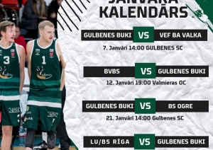 Attēls ar Gulbenes sporta centrā Ramirent Nacionālās Basketbola līgas spēle 