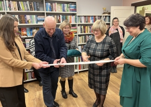 Attēls: atveram VPVKAC Litenes pagasta bibliotēkā