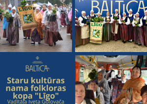 Attēls: novada kolektīvi piedalījās starptautiskajā folkloras festivālā "Baltica 2025”