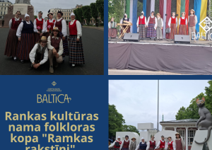 Attēls: novada kolektīvi piedalījās starptautiskajā folkloras festivālā "Baltica 2025”