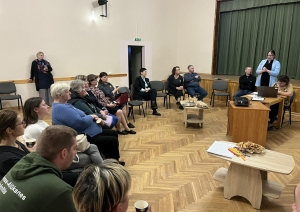 Attēls: Apkaimes darbnīca Beļavas pagastā 12.04.2024.