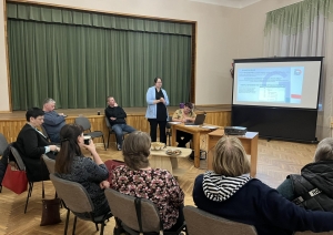 Attēls: Apkaimes darbnīca Beļavas pagastā 12.04.2024.