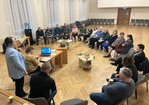 Attēls: Apkaimes darbnīca Beļavas pagastā 12.04.2024.