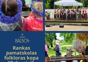 Attēls: novada kolektīvi piedalījās starptautiskajā folkloras festivālā "Baltica 2025”
