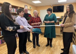 Attēls: KAC atklāšana Jaungulbenes pagasta bibliotēkā
