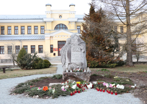genocīda upuru piemiņas pasākums