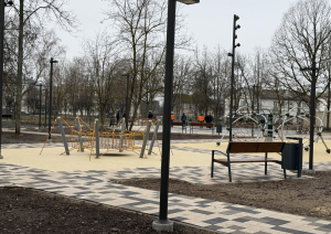 Attēls: Gulbīšu parka 1.kārtas būvdarbi pieņemti