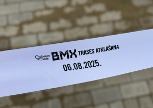 Attēls: BMX trases Gulbenē atklāšana