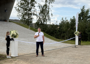 Attēls: BMX trases Gulbenē atklāšana
