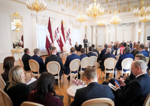 Attēls: Latvijas Pašvaldību savienība ar Valsts prezidentu pārrunā aktualitātes pašvaldībās