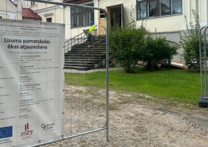 Attēls: Norit aktīvi būvdarbi Lizuma pamatskolā