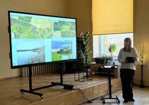 Attēls: Gulbenes novada skolēnu zinātniski pētniecisko darbu aizstāvēšana