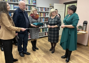 Attēls: atveram VPVKAC Litenes pagasta bibliotēkā
