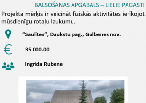 attēls: 2023.gada līdzdalības budžetēšanas projektu konkursa pieteikumi