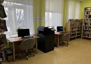 Attēls: VPVKAC klientu centra atveršana Tirzas pagasta bibliotēkā