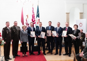 Atzinības saņem Latvijas darba devējus, kuri 2022. gadā atbalstījuši Zemessardzi